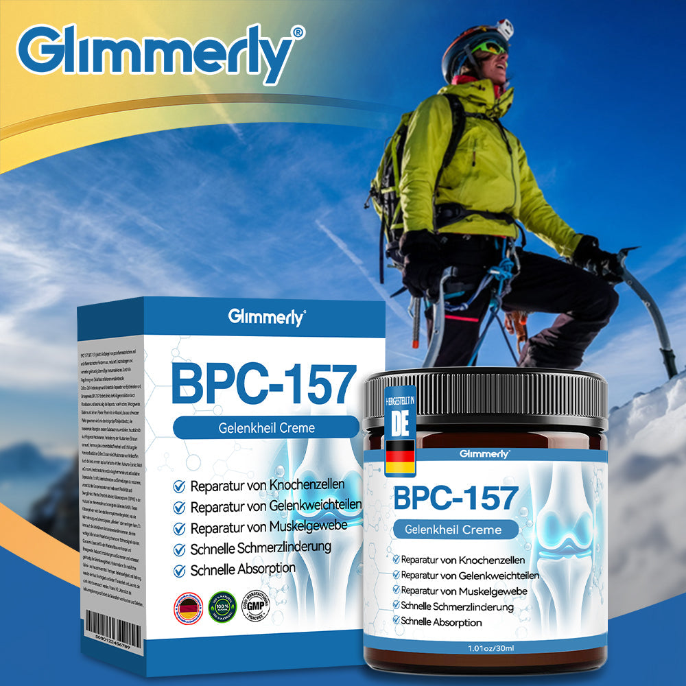 𝐺𝑙𝑖𝑚𝑚𝑒𝑟𝑙𝑦® 𝐵𝑃𝐶-157 𝐺𝑒𝑙𝑒𝑛𝑘ℎ𝑒𝑖𝑙 𝐶𝑟𝑒𝑚𝑒🦴Behandelt Arthritis, Neuropathie, Rheuma, Sportverletzungen und mehr.👍