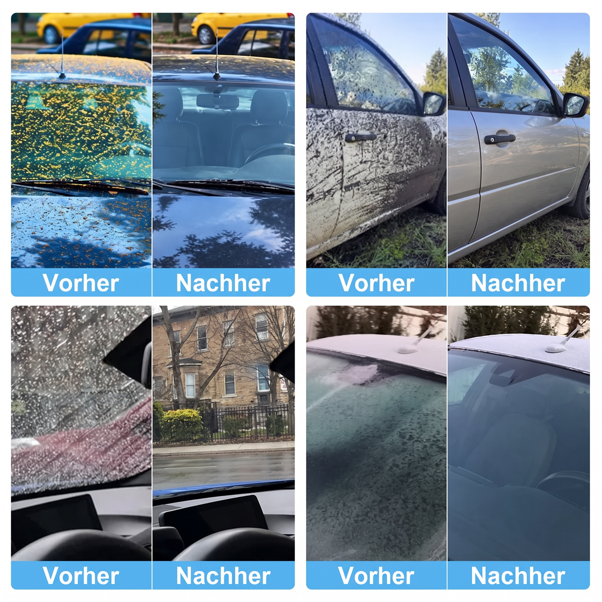 Magnetischer Glasreiniger — doppelseitige Reinigung, waschbare Reinigungspads und vielseitige Anwendung für Zuhause & Auto | Ein Set. Saubereres Glas. Weniger Aufwand. 💎