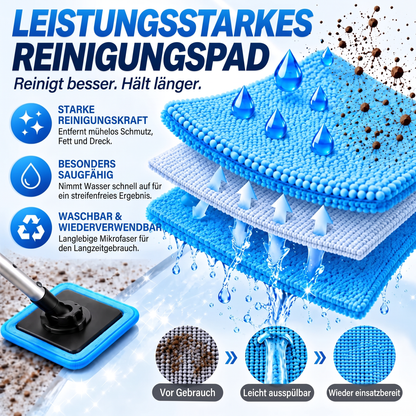 Magnetischer Glasreiniger — doppelseitige Reinigung, waschbare Reinigungspads und vielseitige Anwendung für Zuhause & Auto | Ein Set. Saubereres Glas. Weniger Aufwand. 💎