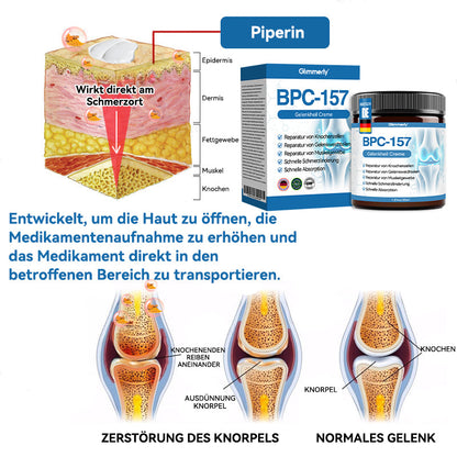 𝐺𝑙𝑖𝑚𝑚𝑒𝑟𝑙𝑦® 𝐵𝑃𝐶-157 𝐺𝑒𝑙𝑒𝑛𝑘ℎ𝑒𝑖𝑙 𝐶𝑟𝑒𝑚𝑒🦴Behandelt Arthritis, Neuropathie, Rheuma, Sportverletzungen und mehr.👍