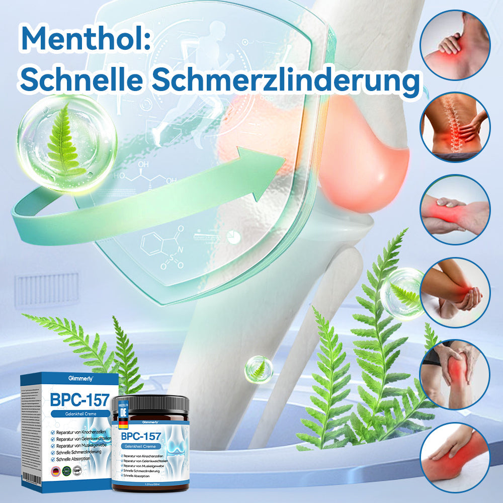 𝐺𝑙𝑖𝑚𝑚𝑒𝑟𝑙𝑦® 𝐵𝑃𝐶-157 𝐺𝑒𝑙𝑒𝑛𝑘ℎ𝑒𝑖𝑙 𝐶𝑟𝑒𝑚𝑒🦴Behandelt Arthritis, Neuropathie, Rheuma, Sportverletzungen und mehr.👍