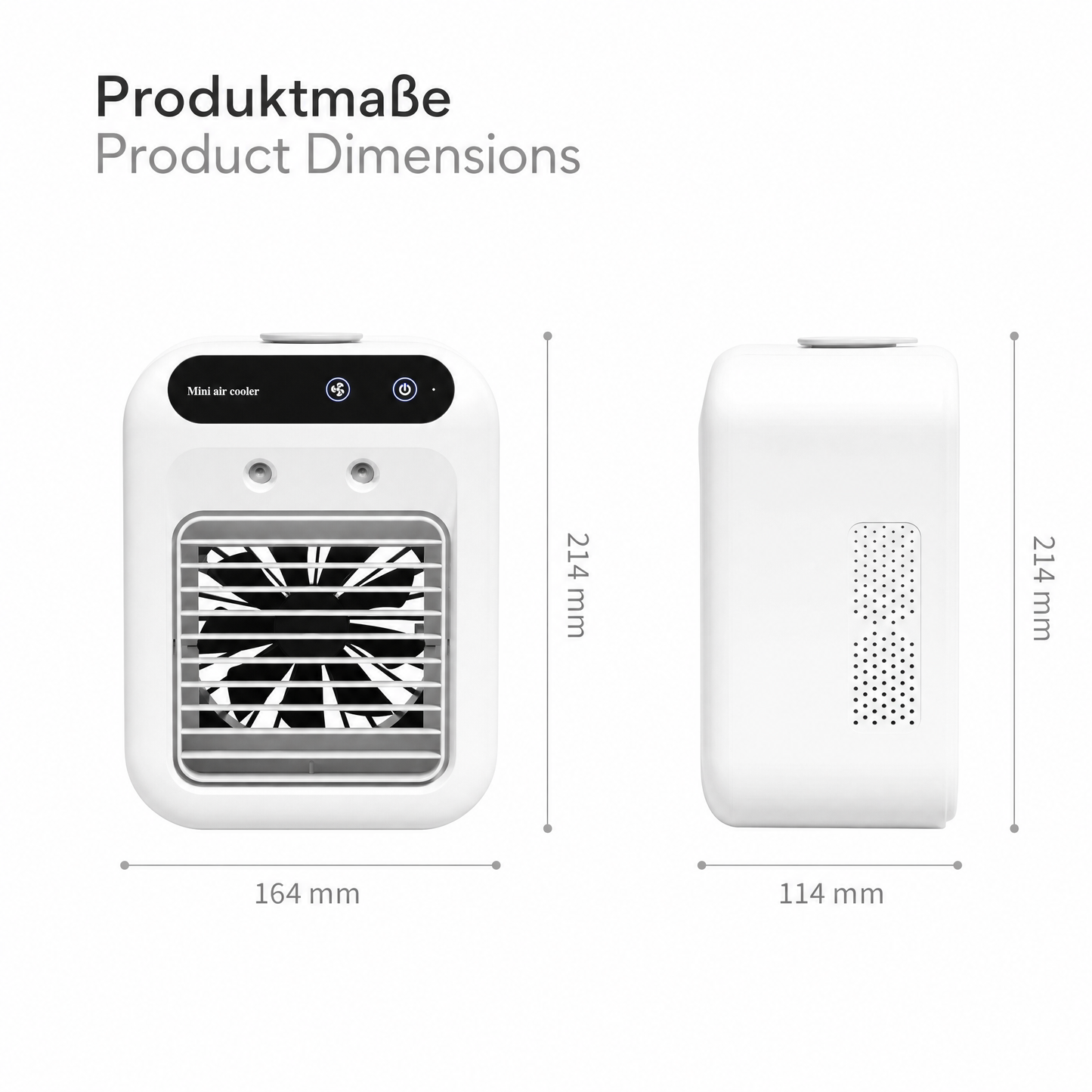 🇩🇪 Offizieller Store | 🧊Eiskristall-Klimaanlage — Intelligenter Nano-Eisnebel-Kühler