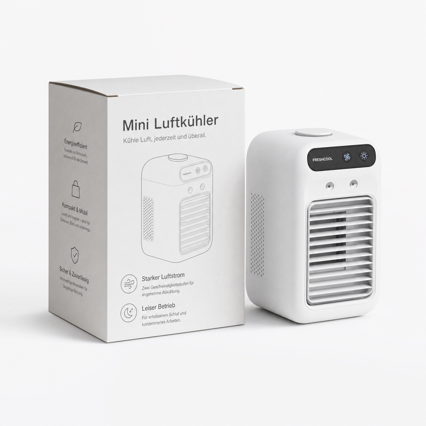 🇩🇪 Offizieller Store | 🧊Eiskristall-Klimaanlage — Intelligenter Nano-Eisnebel-Kühler