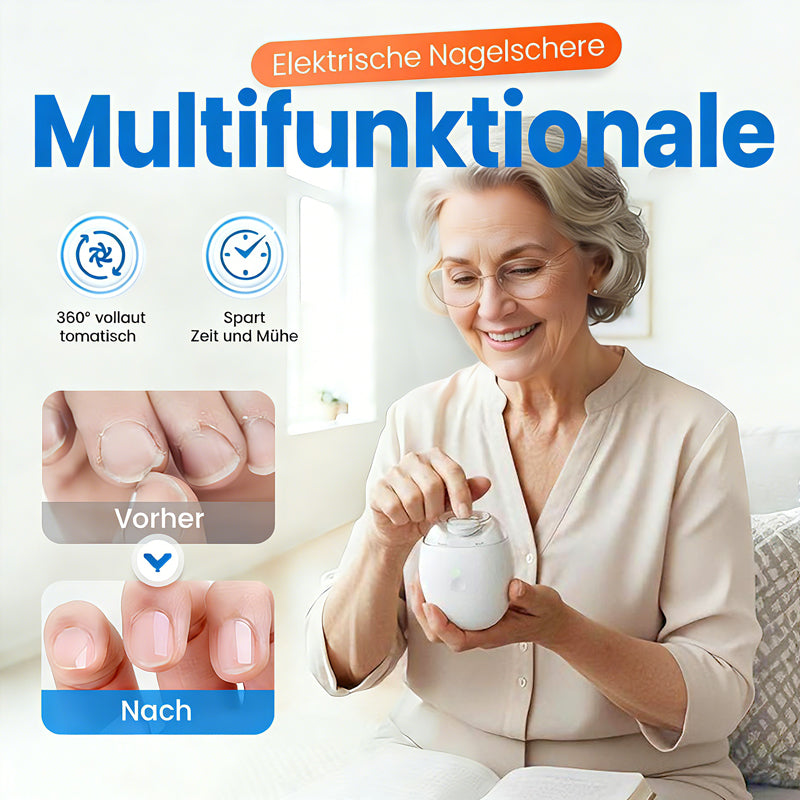 🎇🎈 GLIMMERLY® Universeller automatischer Fingernagelschleifer für Erwachsene und Kinder 👶🔧