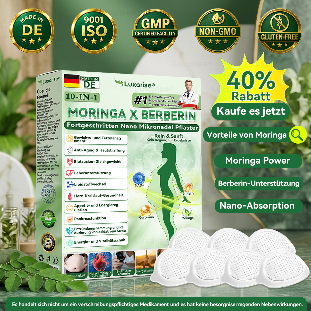 𝑶𝒇𝒇𝒊𝒄𝒊𝒂𝒍 𝑺𝒕𝒐𝒓𝒆  |🌲𝑳𝒖𝓍𝒂𝒓𝒊𝒔𝒆® 𝑴𝒐𝒓𝒊𝒏𝒈𝒂 𝒙 𝑩𝒆𝒓𝒃𝒆𝒓𝒊𝒏 10-𝑰𝑵-1 𝒇𝒐𝒓𝒕𝒈𝒆𝒔𝒄𝒉𝒓𝒊𝒕𝒕𝒆𝒏 𝑵𝒂𝒏𝒐 𝑴𝒊𝒌𝒓𝒐𝒏𝒂𝒅𝒆𝒍 𝑷𝒇𝒍𝒂𝒔𝒕𝒆𝒓 (𝑬𝒊𝒏𝒎𝒂𝒍 𝒕ä𝒈𝒍𝒊𝒄𝒉, 𝒔𝒊𝒄𝒉𝒕𝒃𝒂𝒓𝒆 𝑽𝒆𝒓ä𝒏𝒅𝒆𝒓𝒖𝒏𝒈𝒆𝒏 𝒊𝒏 7 𝑻𝒂𝒈𝒆𝒏）✅ 𝑨𝒅𝒊𝒑𝒐𝒔𝒊𝒕𝒂𝒔, 𝑫𝒊𝒂𝒃𝒆𝒕𝒆𝒔, 𝑺𝒄𝒉𝒍𝒂𝒇𝒂𝒑𝒏𝒐𝒆 𝒖𝒏𝒅 𝑮𝒆𝒍𝒆𝒏𝒌𝒑𝒓𝒐𝒃𝒍𝒆𝒎𝒆