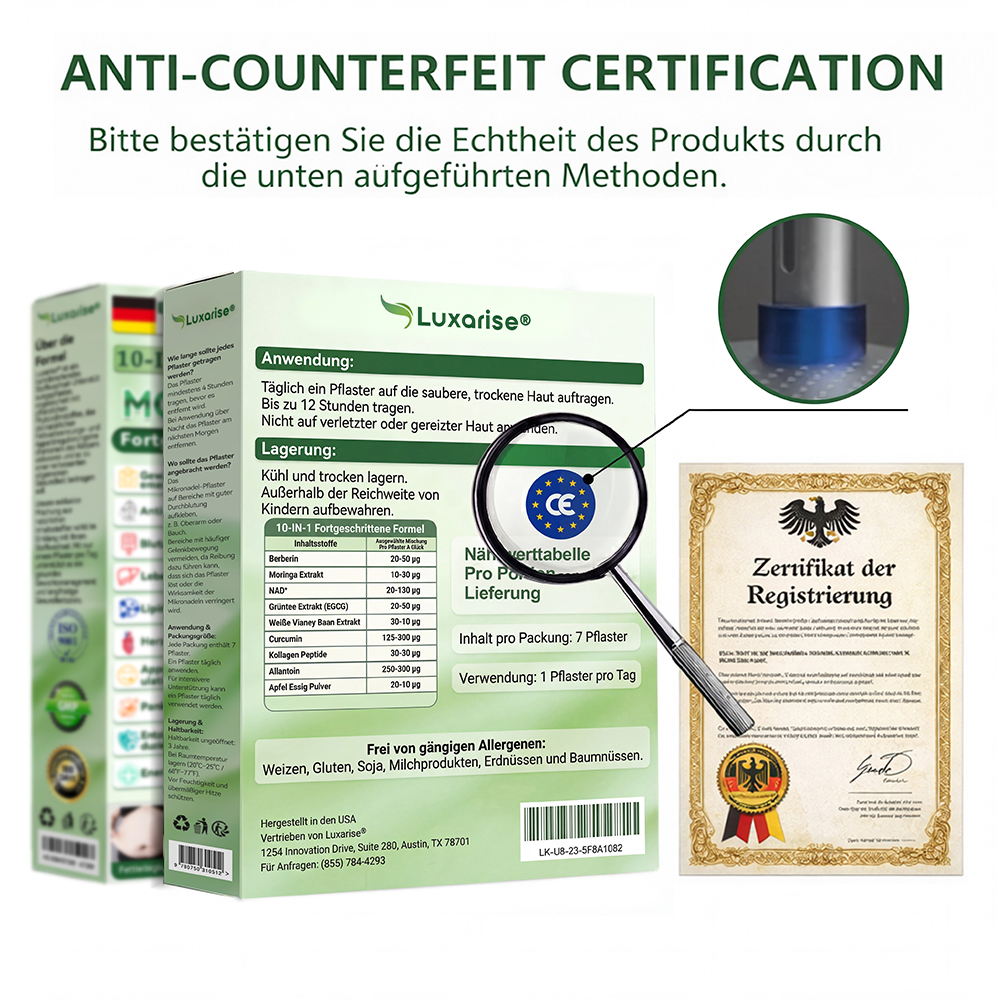 Mit wissenschaftlich fundierter Formel |🧿𝙇𝙪𝙭𝒂𝒓𝒊𝒔𝒆® 𝑴𝒐𝒓𝒊𝒏𝒈𝒂 𝒙 𝑩𝒆𝒓𝒃𝒆𝒓𝒊𝒏 10-𝑰𝑵-1 𝒇𝒐𝒓𝒕𝒈𝒆𝒔𝒄𝒉𝒓𝒊𝒕𝒕𝒆𝒏 𝑵𝒂𝒏𝒐 𝑴𝒊𝒌𝒓𝒐𝒏𝒂𝒅𝒆𝒍 𝑷𝒇𝒍𝒂𝒔𝒕𝒆𝒓 (𝑬𝒊𝒏𝒎𝒂𝒍 𝒕ä𝒈𝒍𝒊𝒄𝒉, 𝒔𝒊𝒄𝒉𝒕𝒃𝒂𝒓𝒆 𝑽𝒆𝒓ä𝒏𝒅𝒆𝒓𝒖𝒏𝒈𝒆𝒏 𝒊𝒏 7 𝑻𝒂𝒈𝒆𝒏）✅ 𝑨𝒅𝒊𝒑𝒐𝒔𝒊𝒕𝒂𝒔, 𝑫𝒊𝒂𝒃𝒆𝒕𝒆𝒔, 𝑺𝒄𝒉𝒍𝒂𝒇𝒂𝒑𝒏𝒐𝒆 𝒖𝒏𝒅 𝑮𝒆𝒍𝒆𝒏𝒌𝒑𝒓𝒐𝒃𝒍𝒆𝒎𝒆