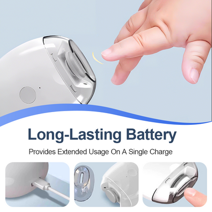 🎈🎈Universeller automatischer Nageltrimmer – 6 Geschwindigkeitsstufen, ausgestattet mit 5 Aufsätzen, sicher und sanft für die Nagelpflege 💅✨